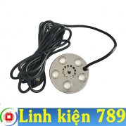 Động cơ phun sương SIÊU ÂM 24VDC 5 vòi 5 mắt 12 LED 5 màng 16mm